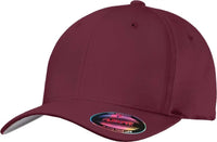 Port Authority C813 Flexfit Cotton Twill Cap - Maroon - Maroon / 7’’ - 7 3/8’’