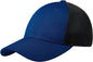 Port Authority C826 Pique Mesh Cap - True Royal Black - Royal Black / 7’’ - 7 3/8’’