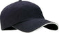 Port Authority C830 Sandwich Bill Cap with Striped Closure - Classic Navy White - Navy White / 7 1/4’’ - 7 5/8’’