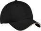 Port Authority C838 Dry Zone Cap - Black Stone - Black / One Size Fits Most