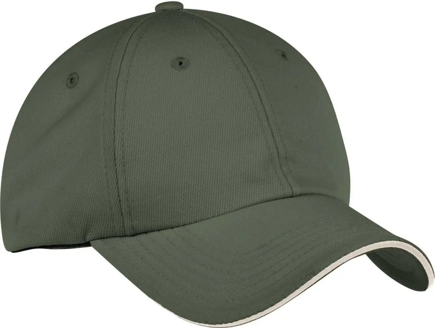 Port Authority C838 Dry Zone Cap - Olive Stone - Olive / One Size Fits Most