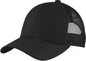 Port Authority C911 Adjustable Mesh Back Cap - Black - Black / One Size Fits Most