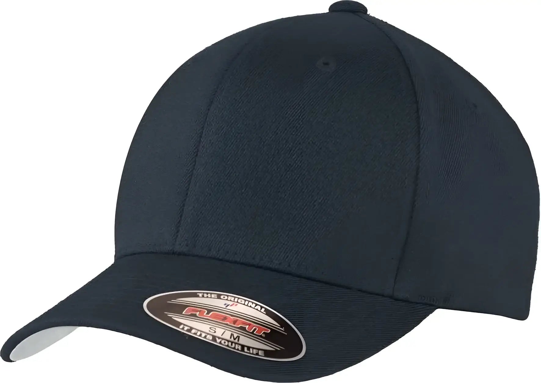 Port Authority C928 Flexfit Wool Blend Cap - Dark Navy - Navy / 7’’ - 7 3/8’’