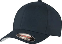 Port Authority C928 Flexfit Wool Blend Cap - Dark Navy - Navy / 7’’ - 7 3/8’’