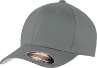 Port Authority C928 Flexfit Wool Blend Cap - Gray - Gray / 7’’ - 7 3/8’’