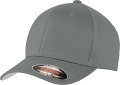 Port Authority C928 Flexfit Wool Blend Cap - Gray - Gray / 7’’ - 7 3/8’’