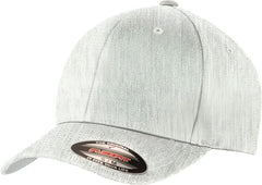 Port Authority C928 Flexfit Wool Blend Cap - Light Heather Gray - Light Gray / 7’’ - 7 3/8’’