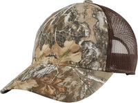 Port Authority C930 Structured Camouflage Mesh Back Cap - Realtree Edge - Realtree Edge / One Size Fits Most
