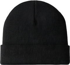 Port Authority C939 Knit Cuff Beanie - Black - Black / 7’’ - 7 3/8’’