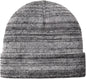 Port Authority C939 Knit Cuff Beanie - Gray Heather - Gray / 7’’ - 7 3/8’’