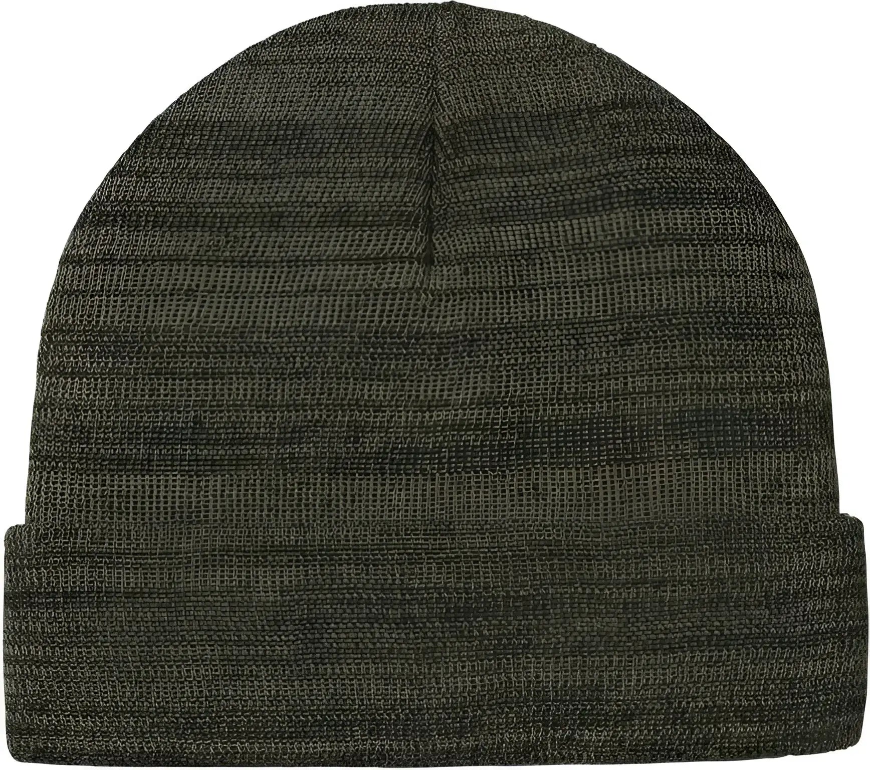 Port Authority C939 Knit Cuff Beanie - Olive Green Heather - Olive Green / 7 1/4’’ - 7 5/8’’