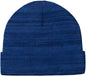 Port Authority C939 Knit Cuff Beanie - True Royal Heather - Royal / 7’’ - 7 3/8’’