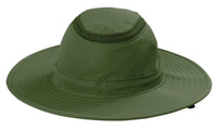 Port Authority C947 Outdoor Ventilated Wide Brim Hat - Olive Leaf