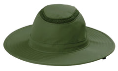 Port Authority C947 Outdoor Ventilated Wide Brim Hat - Olive Leaf