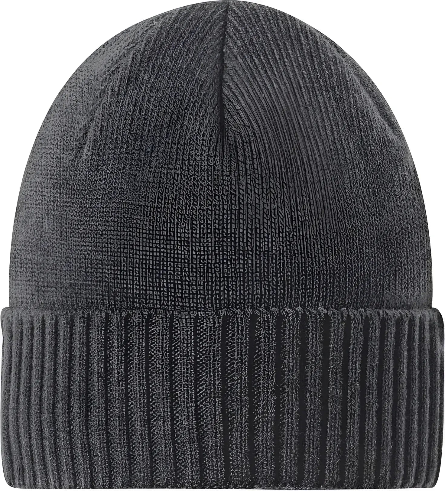 Port Authority C951 Rib Knit Cuff Beanie - Graphite - Dark Gray / Adult OSFM