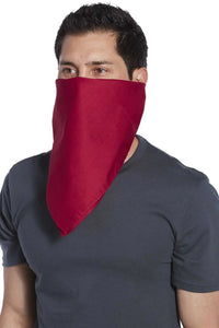 Port Authority C960 Cotton Bandana - Red - Red / OSFA