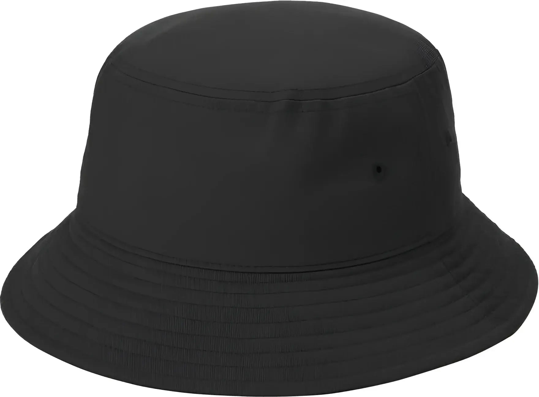 Port Authority C975 Twill Classic Bucket Hat - Black - Black / 6 7/8’’ - 7 1/4’’