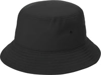 Port Authority C975 Twill Classic Bucket Hat - Black - Black / 6 7/8’’ - 7 1/4’’