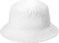 Port Authority C975 Twill Classic Bucket Hat White White / 6 7/8’’ 7 1/4’’