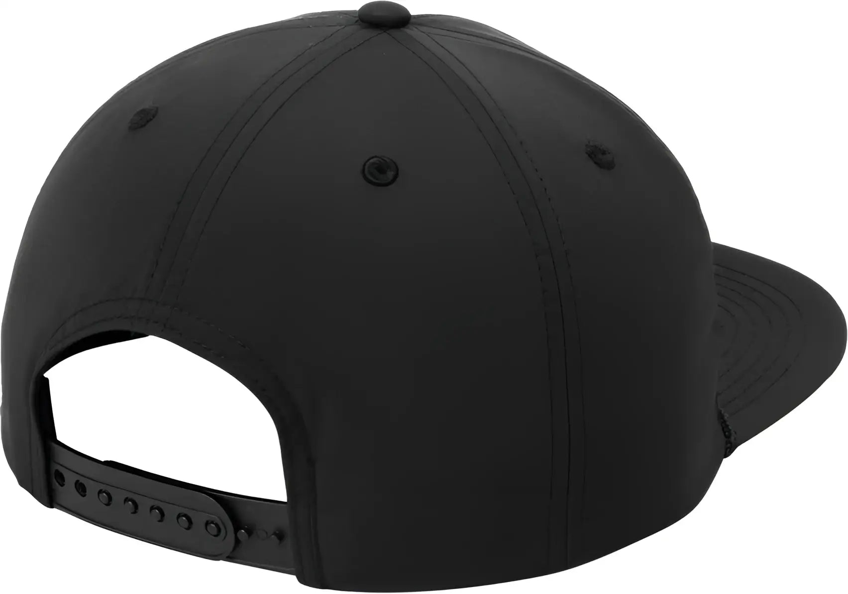 Port Authority C981 5-Panel Poly Rope Cap - Black Black - Black/ Black / One Size Fits Most