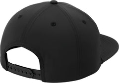 Port Authority C981 5-Panel Poly Rope Cap - Black Black - Black/ Black / One Size Fits Most