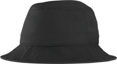 Port Authority PWSH2 Bucket Hat - Black - Black / 7’’ - 7 3/8’’