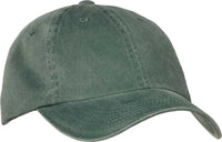 Port Authority PWU Garment-Washed Cap - Green - Green / 7 1/4’’ - 7 5/8’’