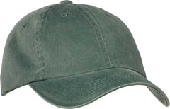 Port Authority PWU Garment-Washed Cap - Green - Green / 7 1/4’’ - 7 5/8’’