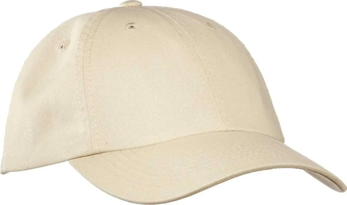 Port Authority PWU Garment-Washed Cap - Stone - Ivory / One Size Fits Most