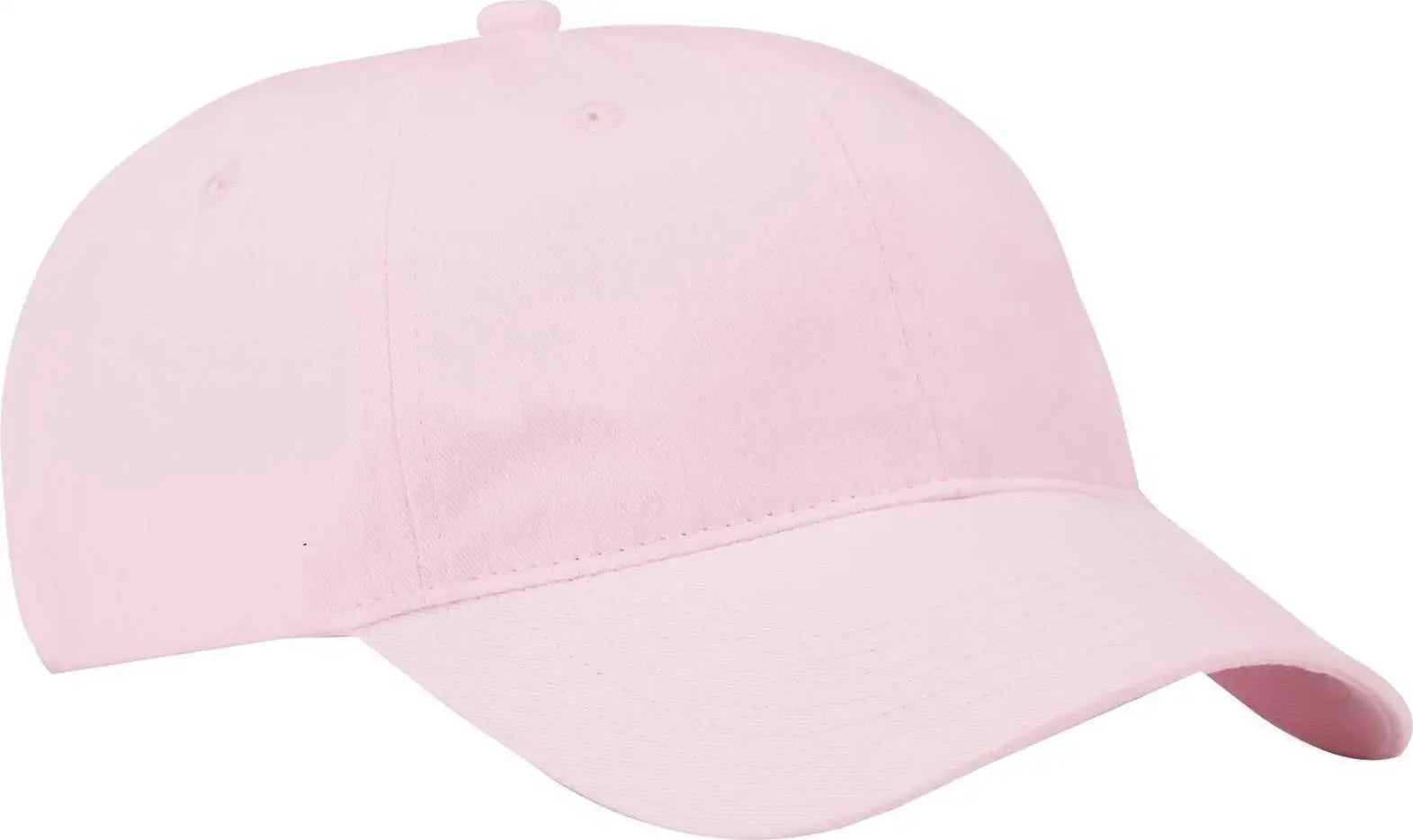 Port & Company CP77 Brushed Twill Low Profile Cap Light Pink Light Pink / One Size Fits Most