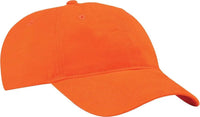 Port & Company CP77 Brushed Twill Low Profile Cap Orange Orange / One Size Fits Most