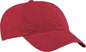 Port & Company CP77 Brushed Twill Low Profile Cap Red Red / One Size Fits Most