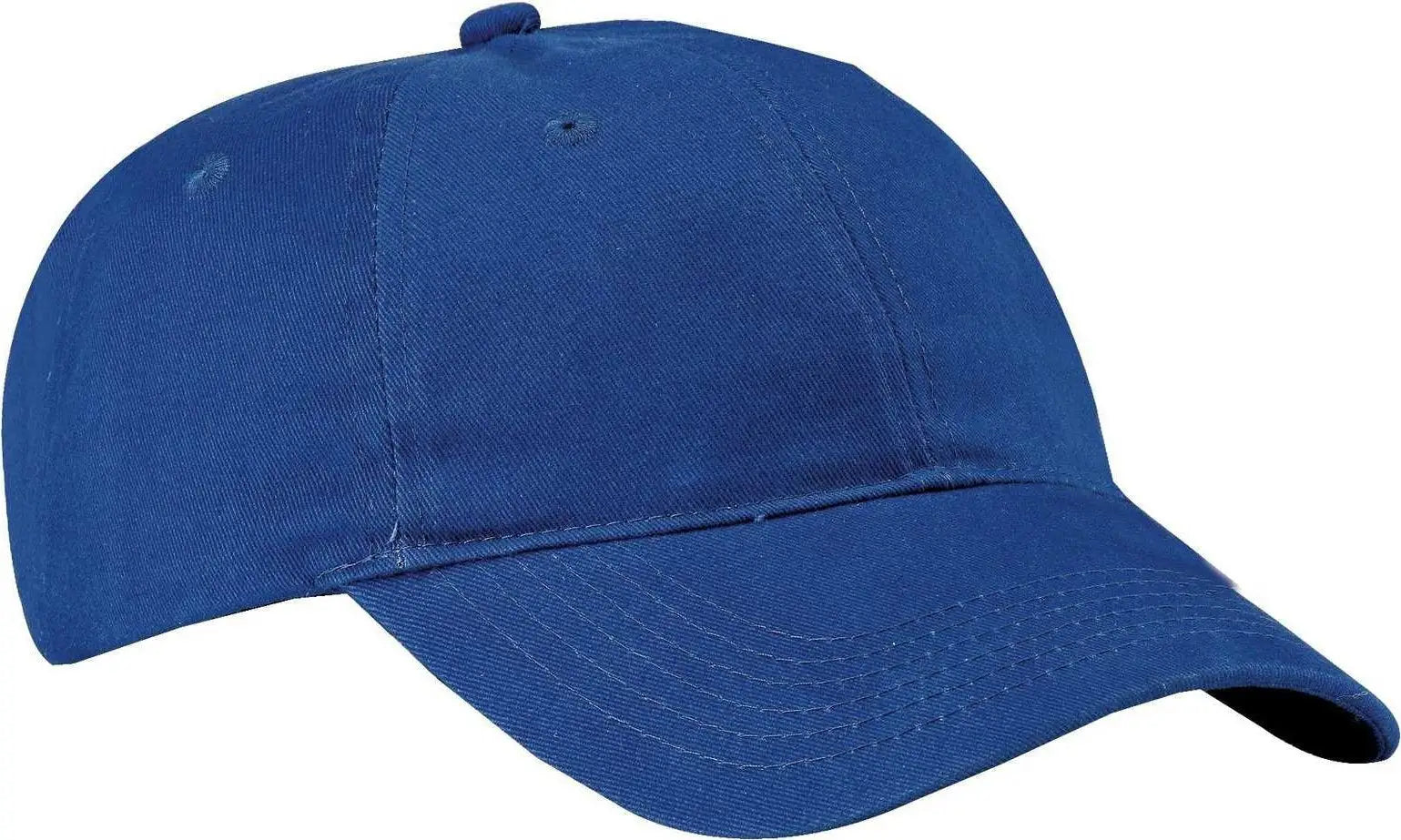 Port & Company CP77 Brushed Twill Low Profile Cap Royal Royal / One Size Fits Most