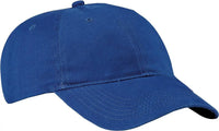 Port & Company CP77 Brushed Twill Low Profile Cap Royal Royal / One Size Fits Most