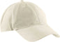 Port & Company CP77 Brushed Twill Low Profile Cap Stone Ivory / One Size Fits Most