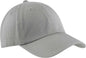 Port & Company CP78 Washed Twill Cap Chrome Dark Gray / One Size Fits Most