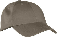 Port & Company CP78 Washed Twill Cap Driftwood Gray / One Size Fits Most