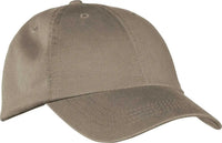 Port & Company CP78 Washed Twill Cap Khaki Khaki / One Size Fits Most