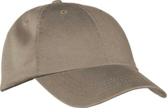 Port & Company CP78 Washed Twill Cap Khaki Khaki / One Size Fits Most
