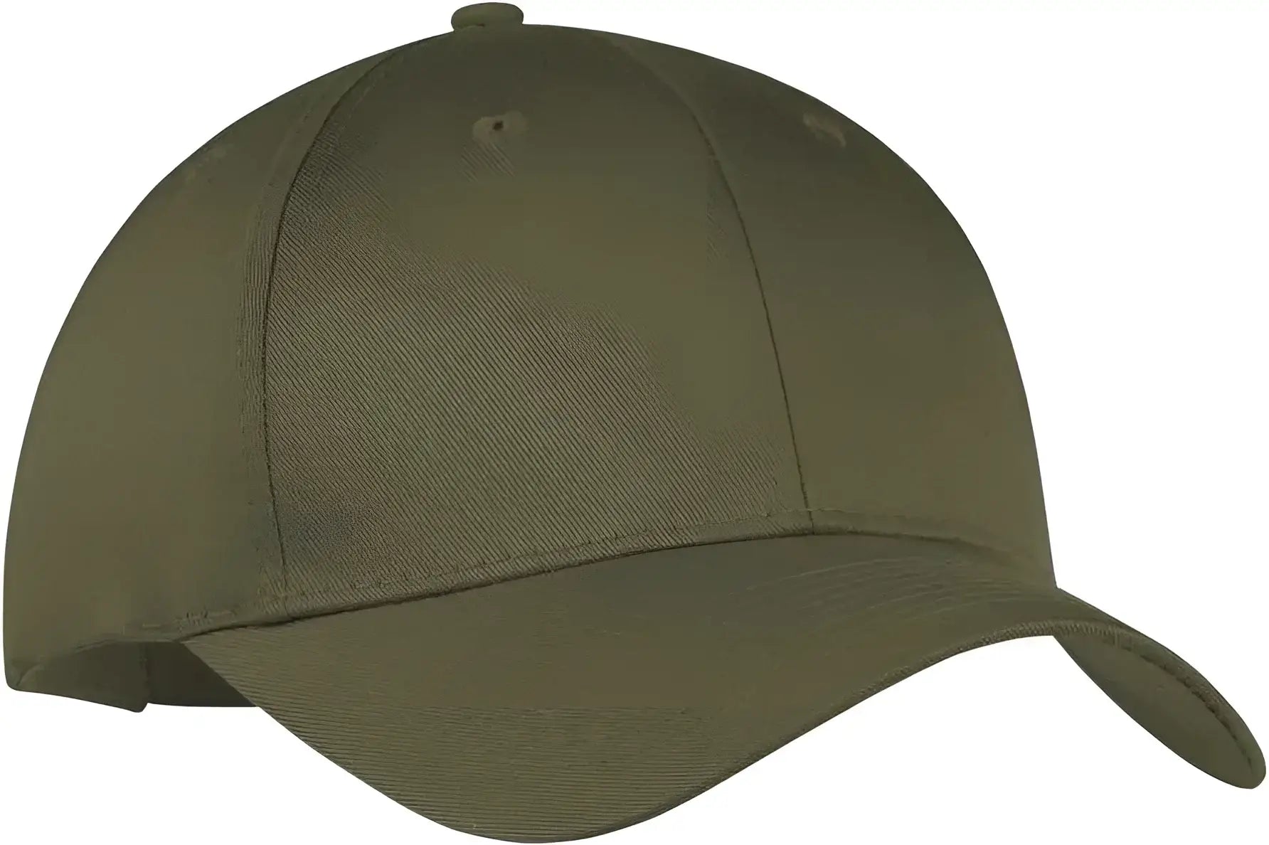 Port & Company CP80 Port & Companysix-Panel Twill Cap - Olive Drab Green - Olive / One Size Fits Most