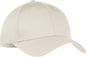 Port & Company CP80 Port & Companysix-Panel Twill Cap - Oyster - Ivory / One Size Fits Most