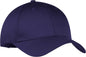 Port & Company CP80 Port & Companysix-Panel Twill Cap - Purple - Purple / One Size Fits Most