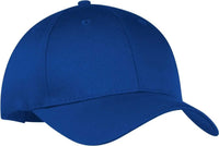 Port & Company CP80 Port & Companysix-Panel Twill Cap - Royal - Royal / One Size Fits Most