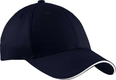Port & Company CP85 Port & CompanySandwich Bill Cap Navy White Navy White / One Size Fits Most