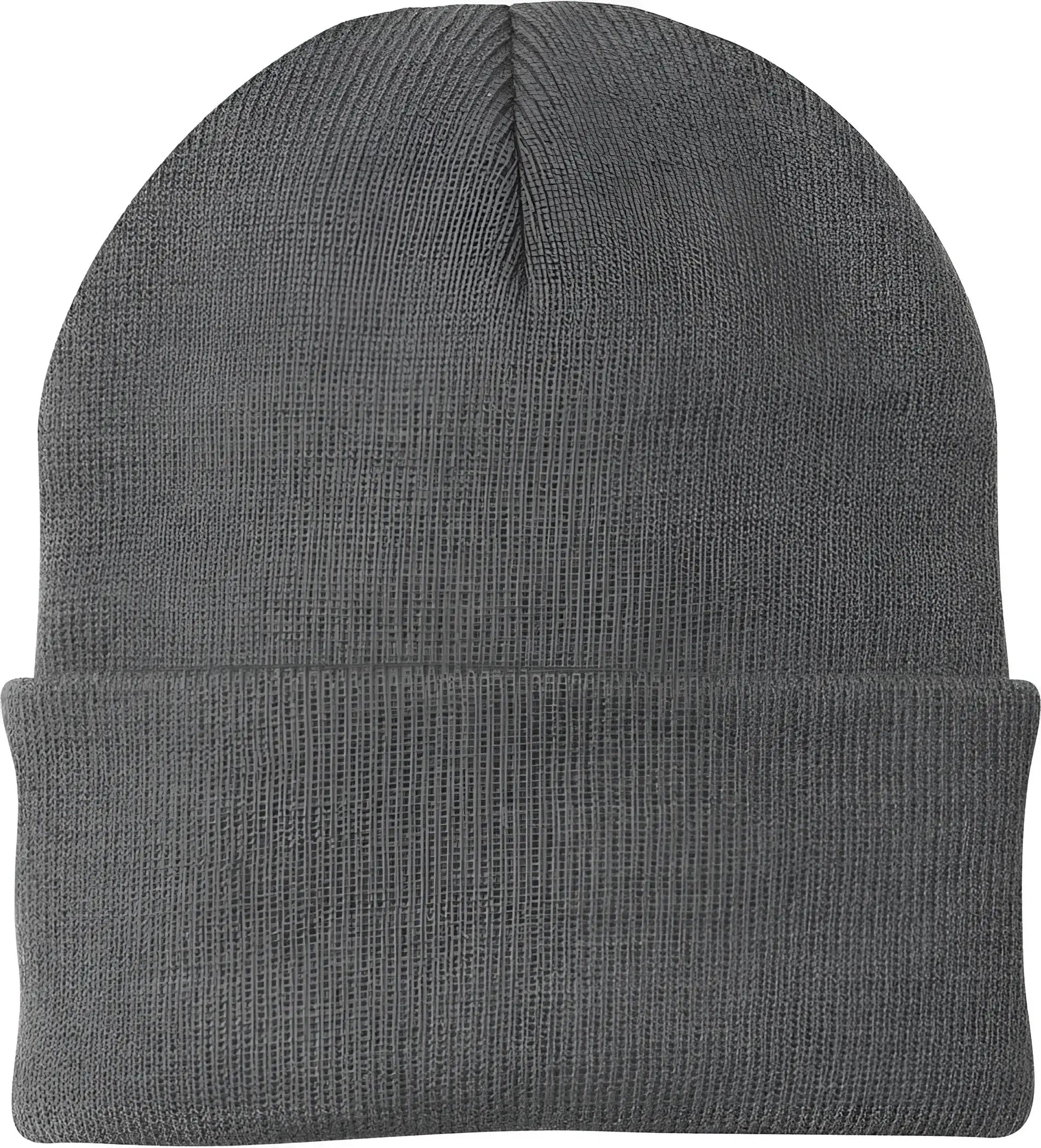 Port & Company CP90 Knit Cap with Cuff Athletic Oxford Dark Gray / One Size Fits Most