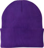 Port & Company CP90 Knit Cap with Cuff Athletic Purple Purple / One Size Fits Most