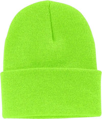 Port & Company CP90 Knit Cap with Cuff Neon Green Green / One Size Fits Most