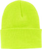Port & Company CP90 Knit Cap with Cuff - Neon Yellow - Yellow / One Size Fits Most