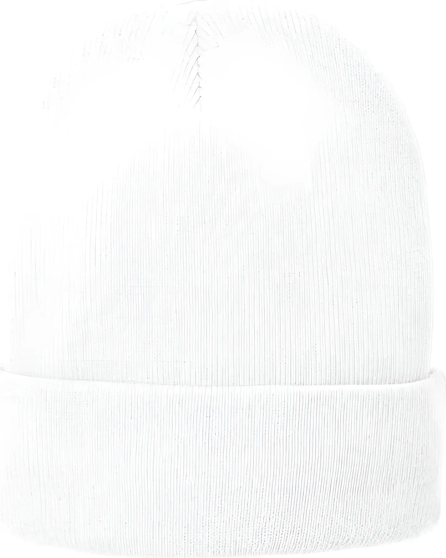 Port & Company CP90L Fleece-Lined Knit Cap with Cuff - White - White / One Size Fits Most