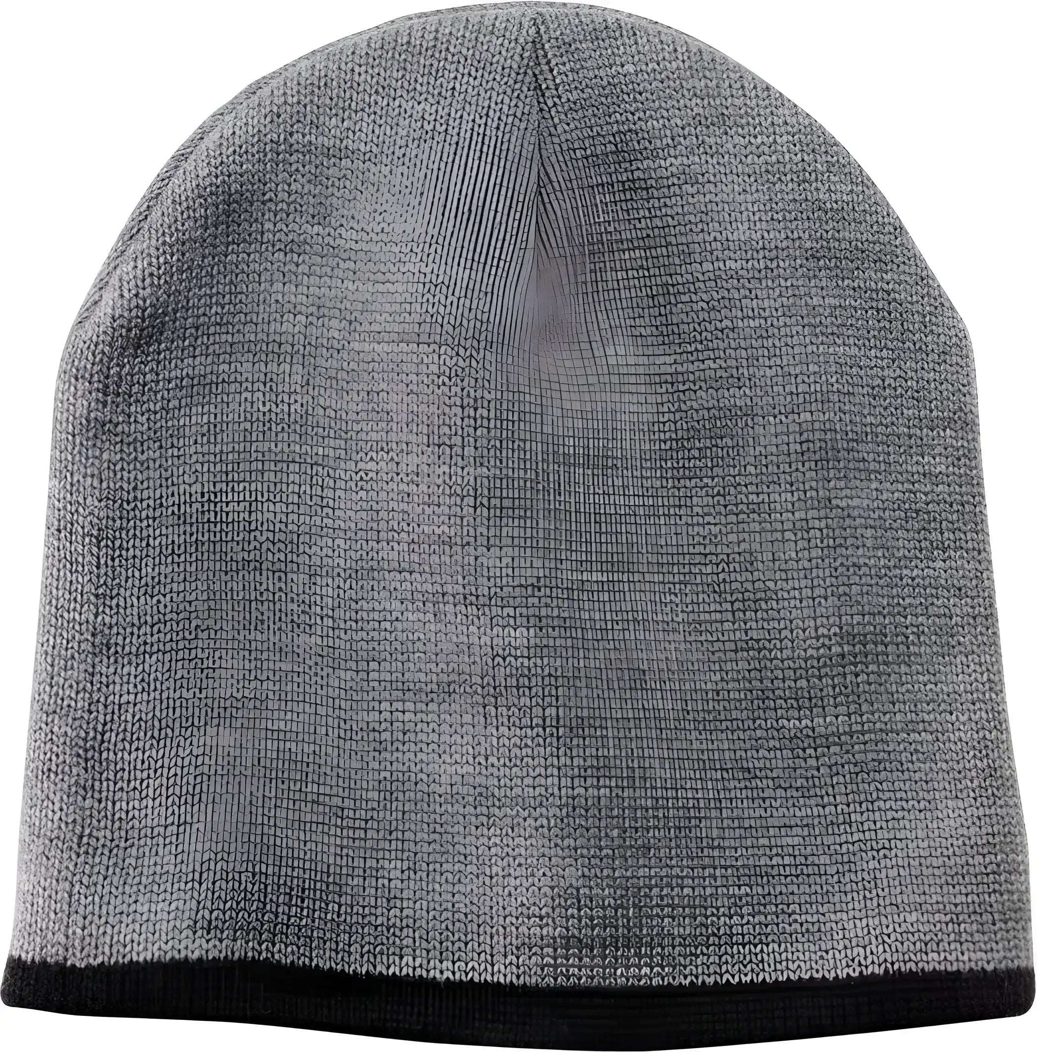 Port & Company CP91 Beanie Cap Athletic Oxford Black Dark Gray Black / One Size Fits Most
